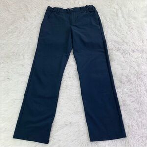 Cat & Jack boy's school uniform pants in navy blue adjustable waist